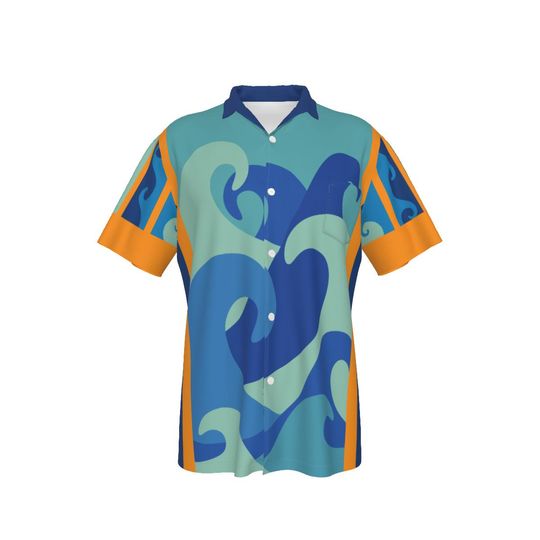 Discover Men's Donald Castaway Cay - DCL - Hawaiian Shirt - Men's Hawaiian Shirt With Pocket