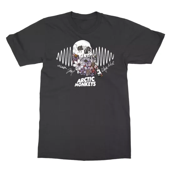 Discover Arctic Monkeys Skull Guitar T-Shirt