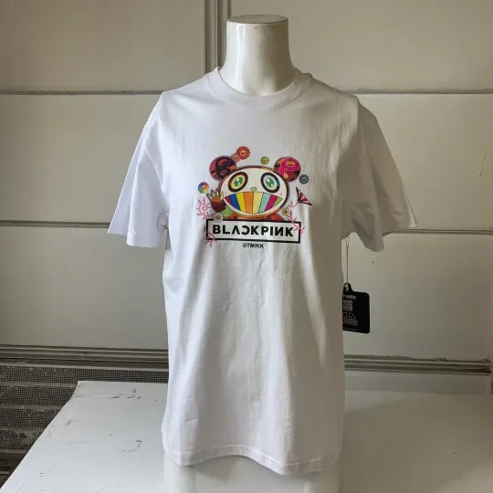 Discover NTWRK BlackPink X Takashi Murakami Flower Garden Tee
