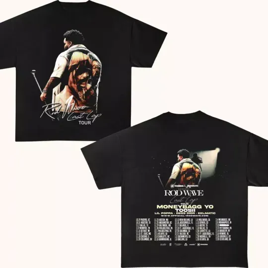 Discover Rod Wave Tour 2025 dates Vintage T-Shirt