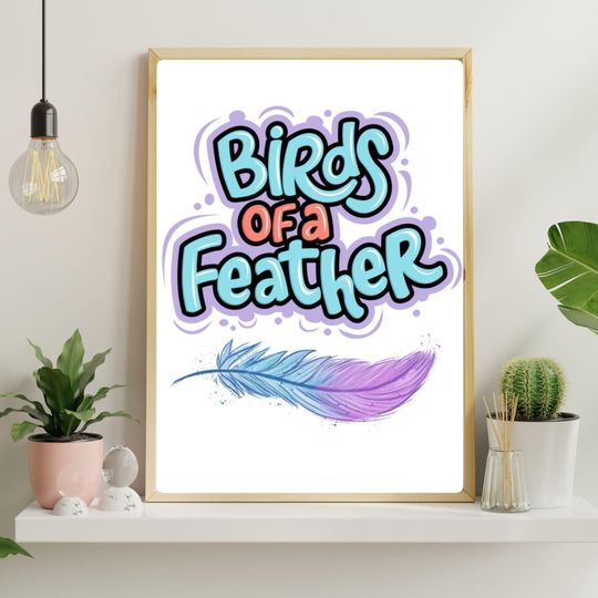 Discover Printable Wall Art, Eilish Birds of a Feather Lyrics printable Art Print, Bar Cart Italian Print,  Wall Decor