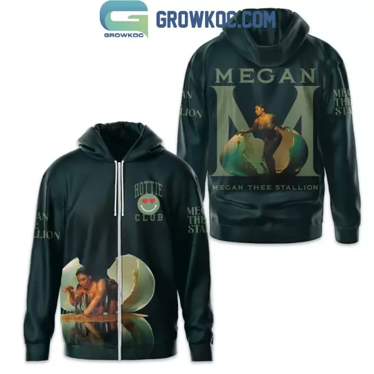 Discover Megan Thee Stallion Hottie Club Fan 3D Zip Hoodie