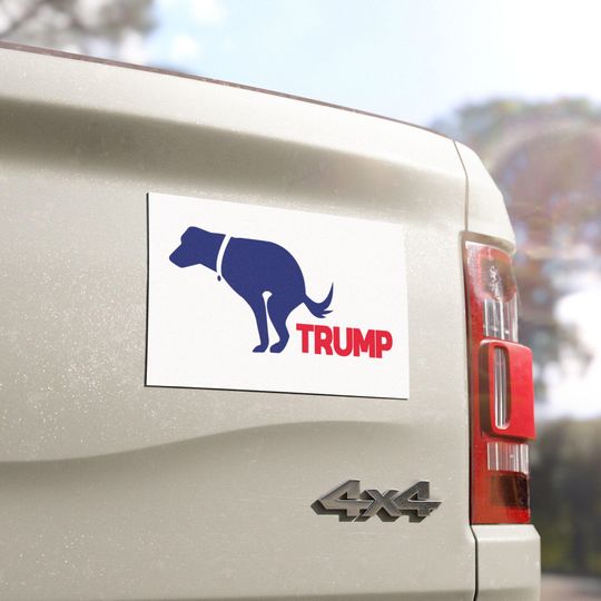 Discover Political Anti-Trump Car Magnet