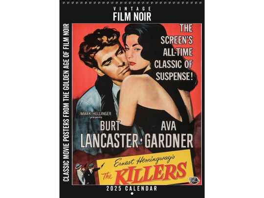 Discover 2025 Vintage Film Noir Calendar Classic Movie