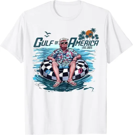 Discover Trump Shirt Gulf Of Us America Est 2025 T-Shirt