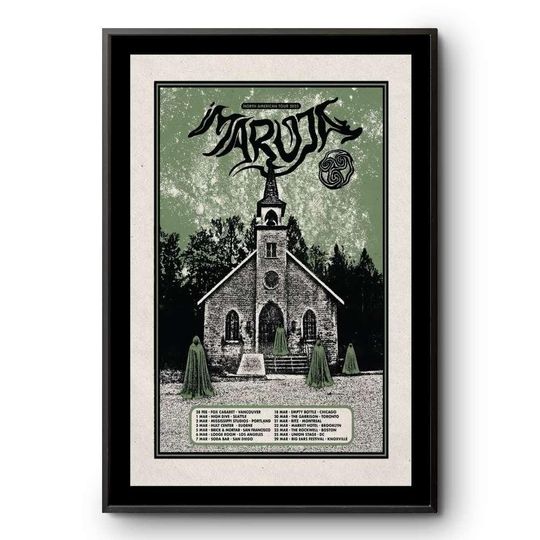 Discover Poster Maruja North American Tour 2025