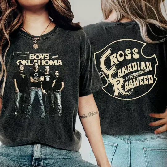 Discover Cross Canadian Ragweed Vintage Shirt, Ragweed Concert 2025 Shirt