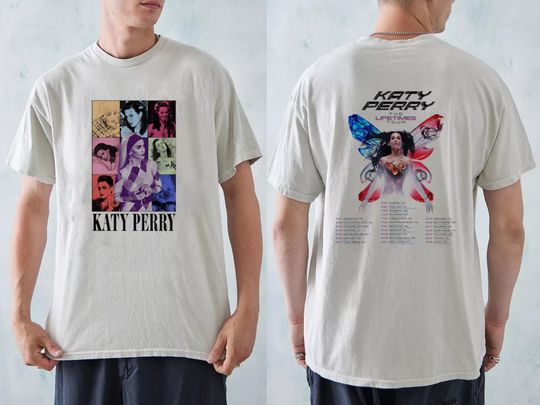 Discover Katy Perry 2025 Concert, Katy Perry The Lifetime Tour 2025 Shirt