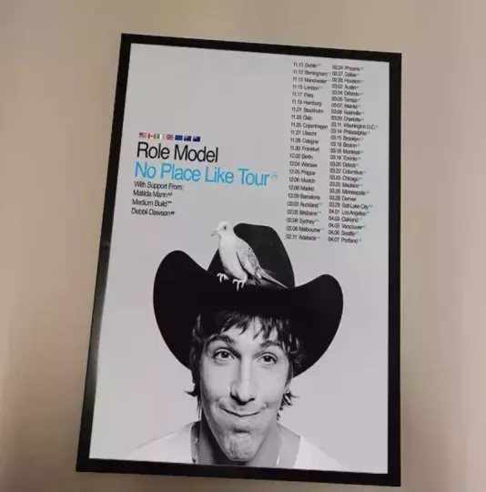 Discover Role Model 2024-2025 Tour Poster