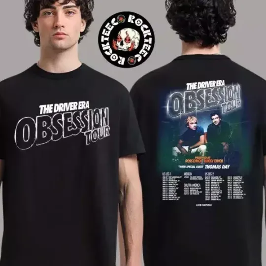 Discover The Driver Era Obsession Tour 2025 Tour Dates Two Sides Unisex T-Shirt