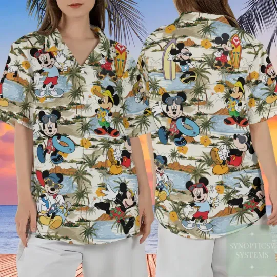 Discover Mickeyy Hawaii Shirt, Mickeyy Aloha Shirt, Mickeyy mouse Hawaiian Shirt