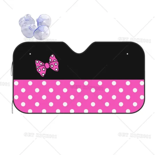 Discover Cartoon Mouse Character Car Sunshade