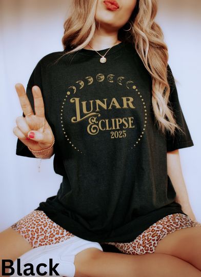 Discover Lunar Eclipse 2025 Shirt, Total Lunar Eclipse 2025 Shirt