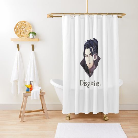 Discover Felix Disgusting V2 Shower Curtain