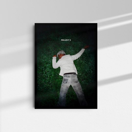 Discover Ken Carson Poster - Project X Poster - Album Cover Poster