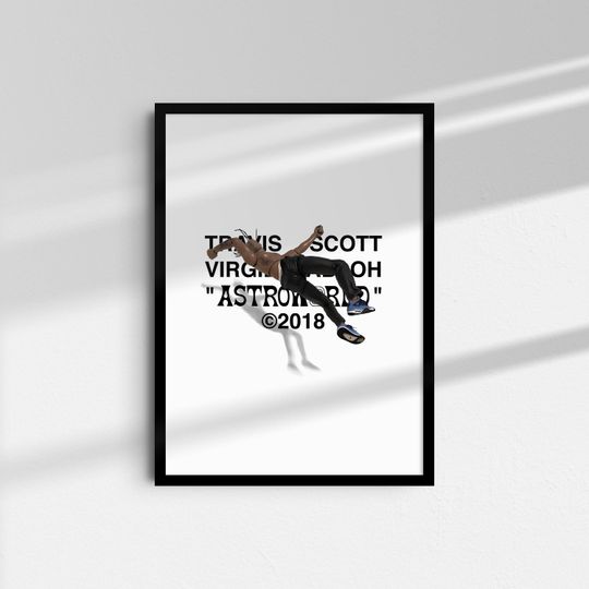 Discover Travis Poster -Look Mom I Can Fly Poster - Astroworld Poster