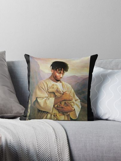 Discover Carti God Playboi Carti Throw Pillow