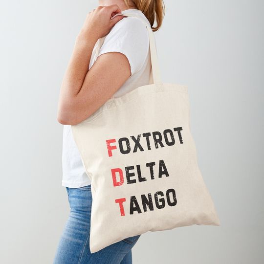 Discover FDT Foxtrot Delta Tango Tote Bag