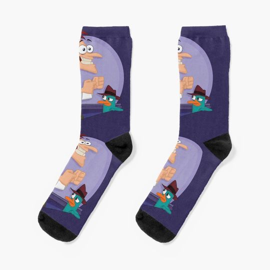 Discover Doof and Perry Socks