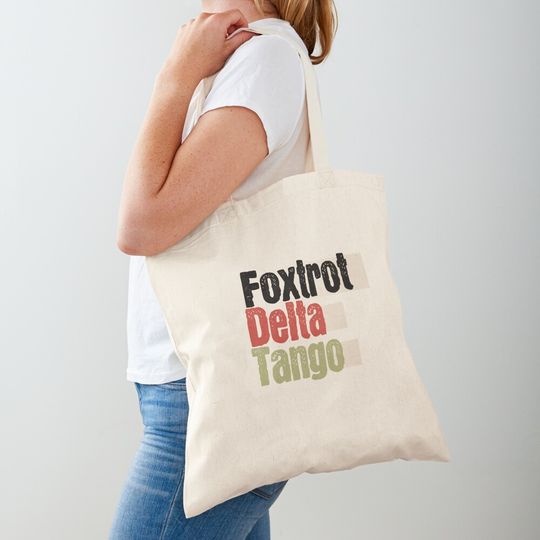 Discover Foxtrot Delta Tango Tote Bag