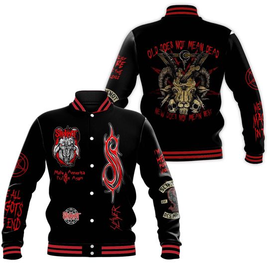 Discover Slipnot New Baseball Jacket For Fan