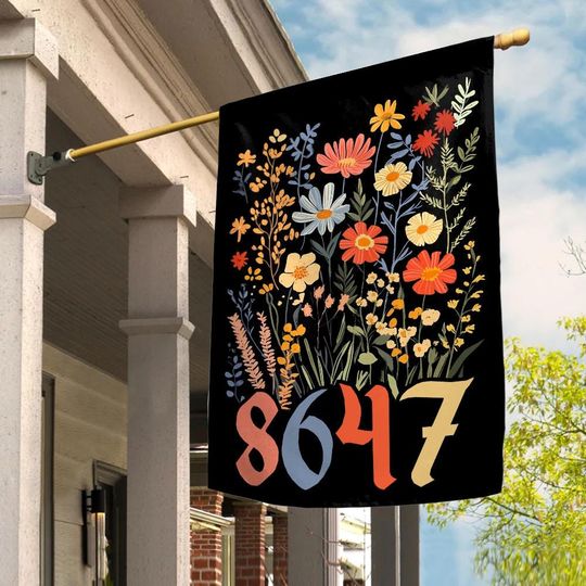Discover 8647 Garden Flag/Subtle Anti Maga Flag