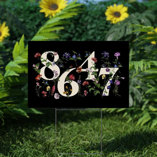 Discover 8647 Yard Sign