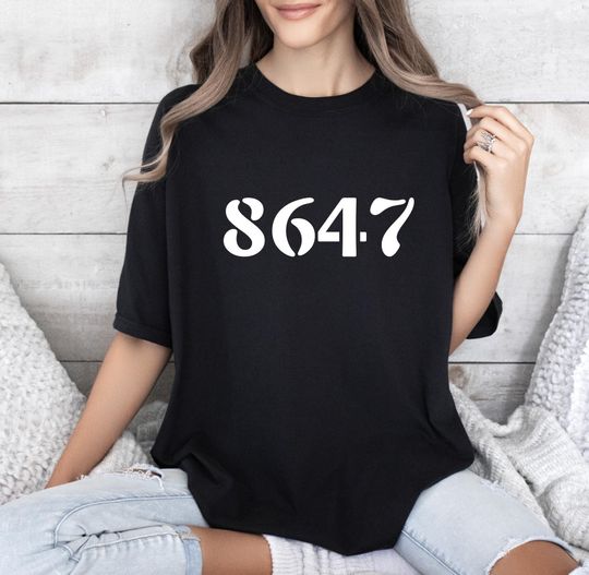 Discover Retro 8647 Anti Trump T-Shirt, Subtle Anti Trump Shirt