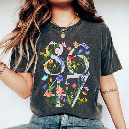 Discover Floral Subtle Anti Trump Shirt, Floral Subtle 8647 T-shirt