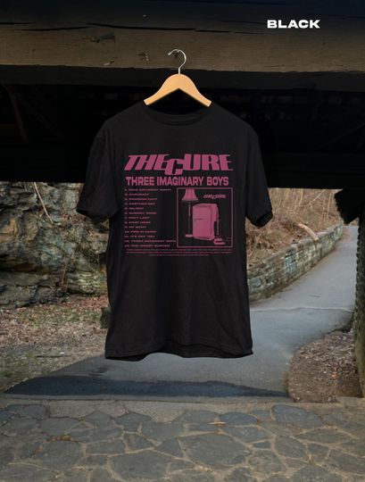 Discover The Cure, The Cure Three Imaginary Boys T Shirt