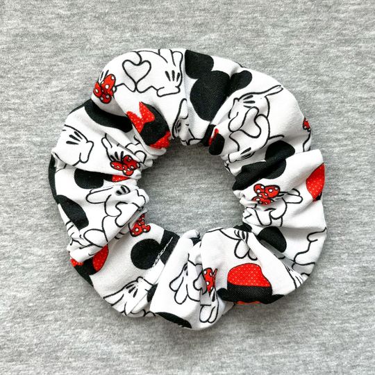 Discover Mickeyy and Minniee Scrunchie | Disneyyy Scrunchie | Mickeyy mouse