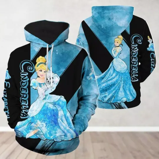 Discover Personalized Name I'm Fall In Love With Cinde Princess Hoodie 3D Printed