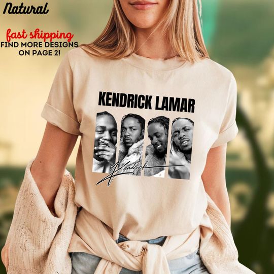 Discover Kendrick Lamar Shirt, Kendrick Concert T-Shirt