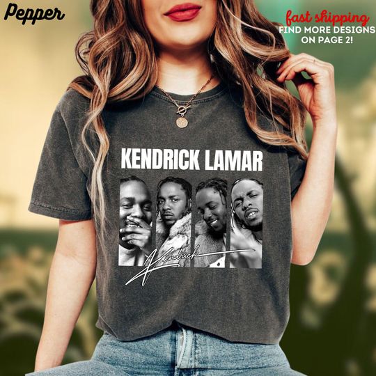 Discover Kendrick Lamar Shirt, Kendrick Concert T-Shirt