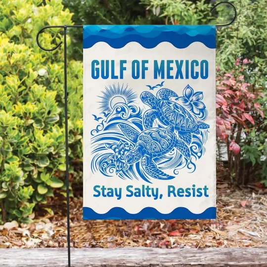 Discover Gulf Of Mexico Stay Salty Resist Anti Trump Mexican Pride Flag