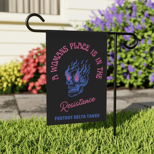 Discover Political Garden Flags, Fdt Anti Trump Banner, Resist Feminist Outdoor Leftist Decor