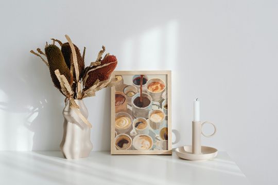 Discover Illustrated coffee Poster