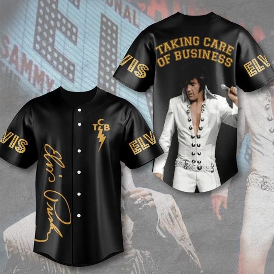 Discover Elvis Presley Baseball Jersey
