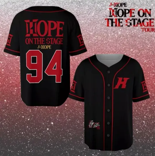 Discover J-Hope Tour Hope On The Stage World Tour Baseball Jersey Gifts Fan