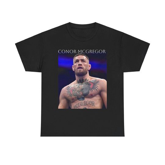 Discover Conor McGregor Graphic Tee, MMA Shirt, Fighter Fan Gift