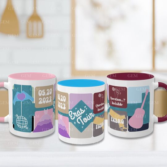 Discover Personalized Erass Tourr Mug | Custom Erass Tourr Mug with Surprise Songs