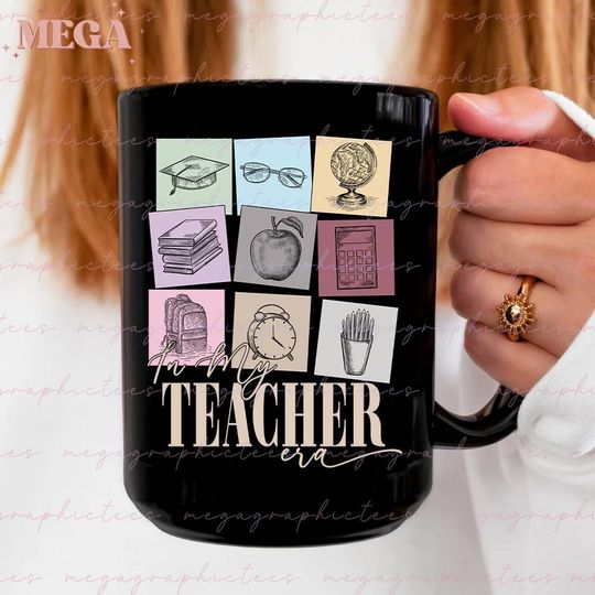 Discover Teacher Mug, Teacher Era Mug, Back To School Teacher Mug