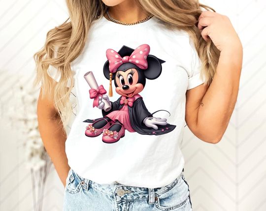Discover Disneyyy Graduation 2025 Family Shirts, Mickeyy & Friends Disneyyy Graduation Shirt