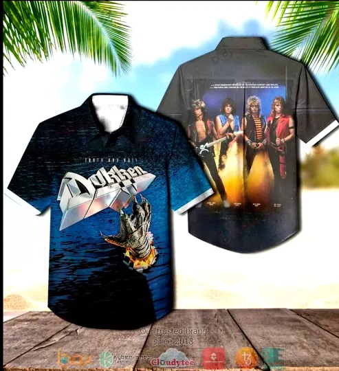 Discover Dokken Tooth And Nail Hawaiian Shirt