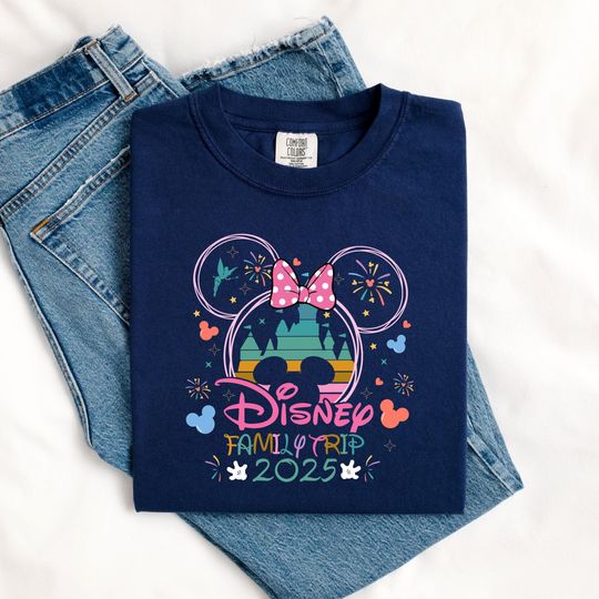 Discover Disneyyy Trip 2025 Shirt, Disneyyy Family Trip 2025 Shirt