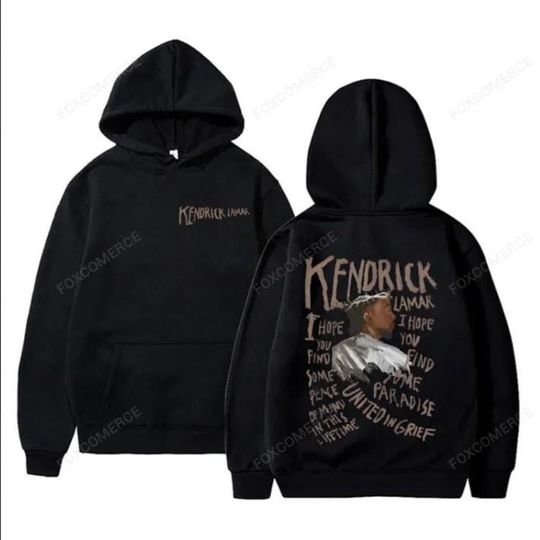 Discover Rapper Kendrick Lamar Mr. Morale & The Big Steppers Graphic Pullover Hoodie
