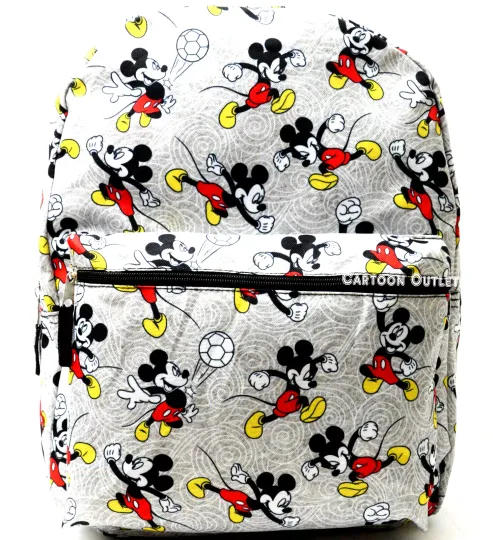 Discover Disneyyy Mickeyy mouse School Backpack All Over Print