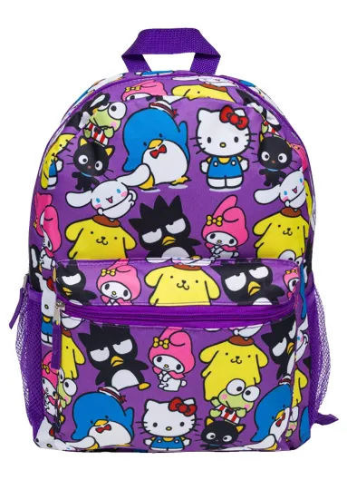 Discover Sanrio Friends Kitty, Keroppi, Sam, Pompompurin  Backpack