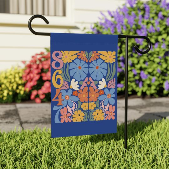 Discover Retro 8647 Subtle Anti Trump Garden Flag, Anti MAGA Fascism Garden Flag