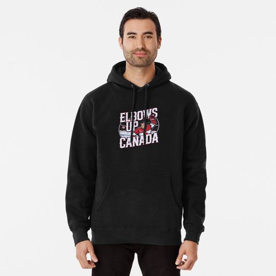 Discover elbows up canada Pullover Hoodie